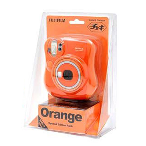 画像: チェキ instax mini 25(オレンジ)レインボーフィルムセット　※限定生産品