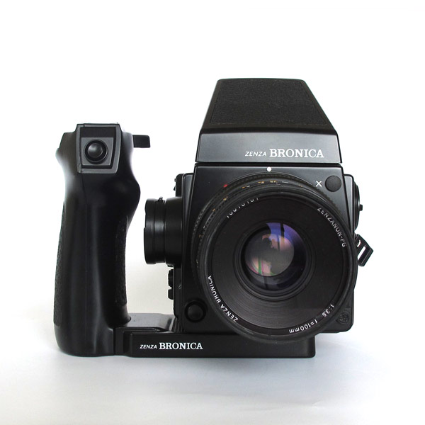 画像: ZENZA BRONICA GS-1　※「中判カメラの教科書」掲載モデル