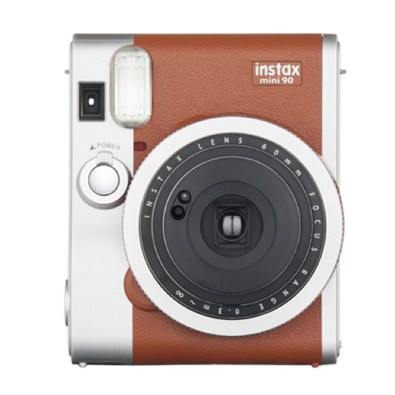 チェキ instax mini90 ネオクラシック ブラウン ※オンライン特典付き