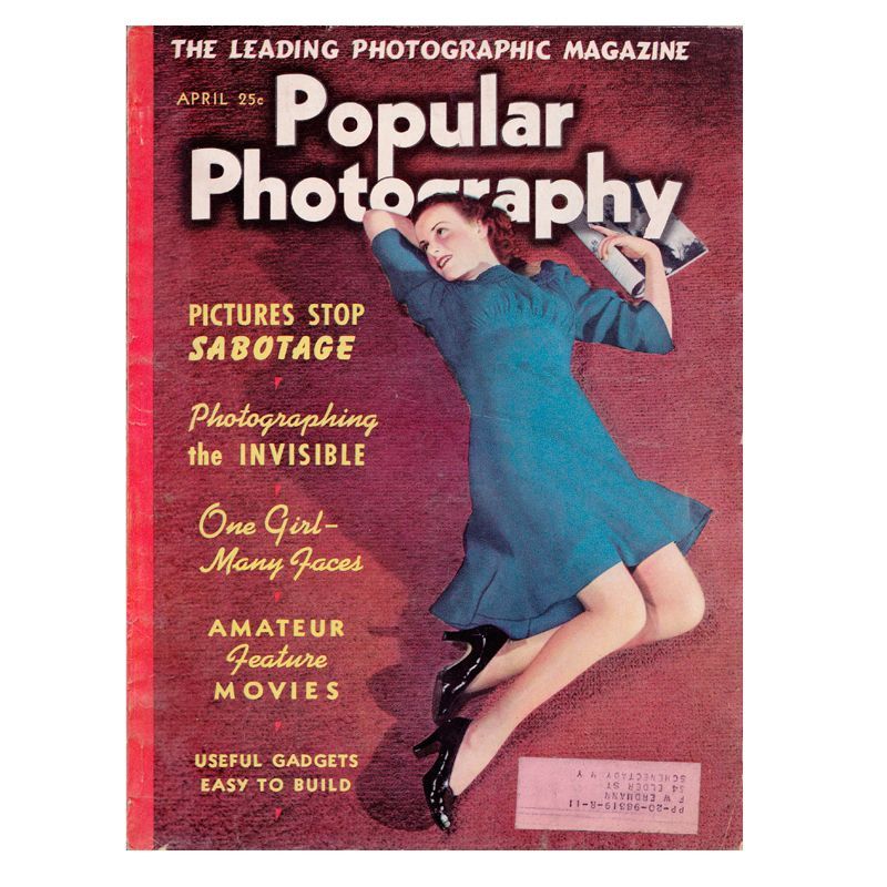 ビンテージ雑誌 Popular Photography 1940年4月号｜インテリア