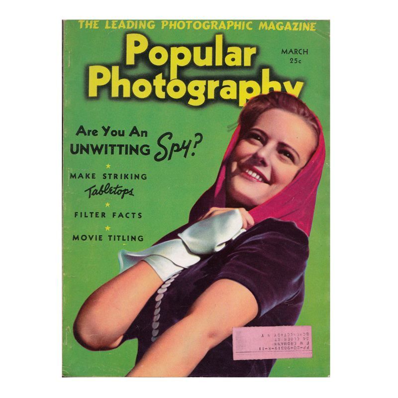 画像1: ビンテージ雑誌 Popular Photography 1940年3月号