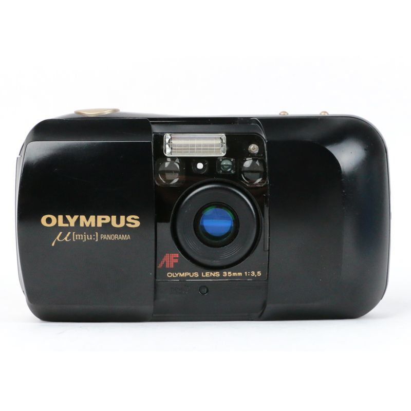 OLYMPUS μ[mju:] ZOOM PANORAMA フィルムカメラ-