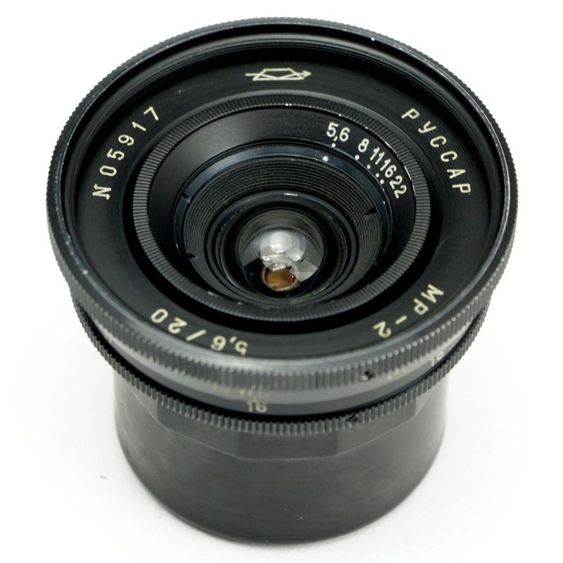 RUSSAR ルサール 20mm F5.6（ライカLマウント）ファインダー付 