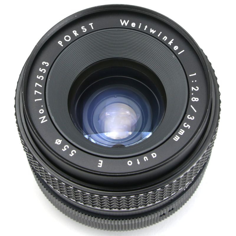 PORST F2.8 35mm☆Ｍ４２マウント 広角レンズ 美品 信頼の日本製-