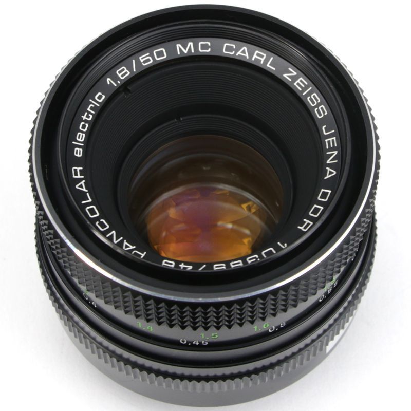 Carl Zeiss Jena MC Pancolar 50mm F1.8 レア - レンズ(単焦点)