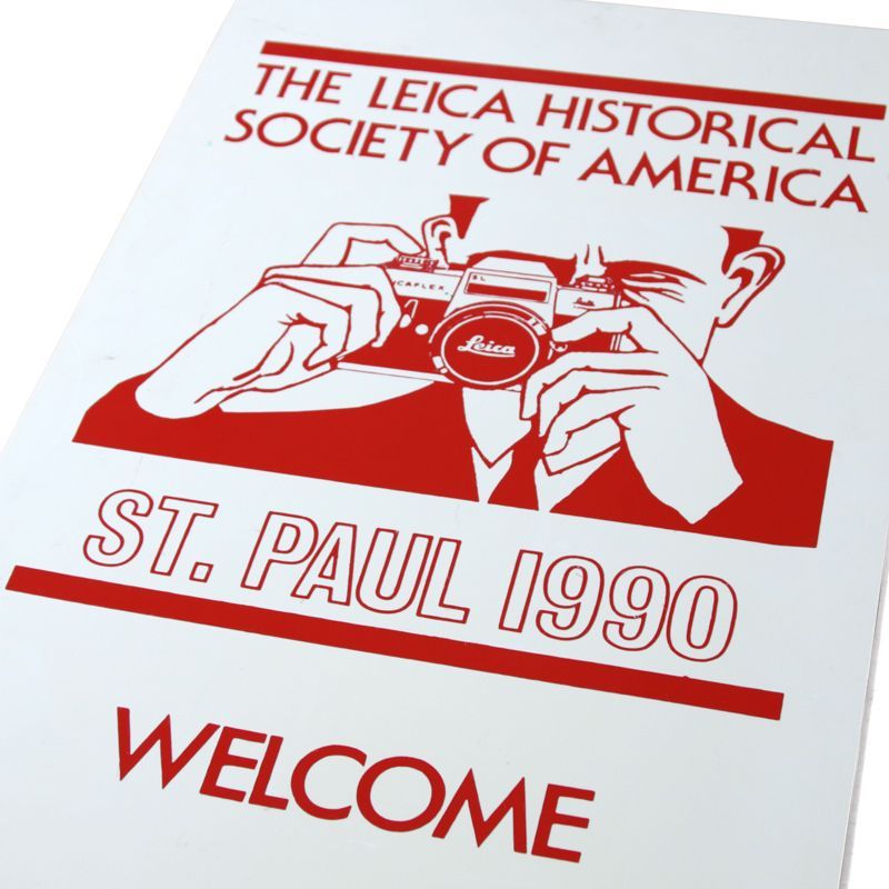 画像3: The Leica Historical Society of America イベント看板　※レア