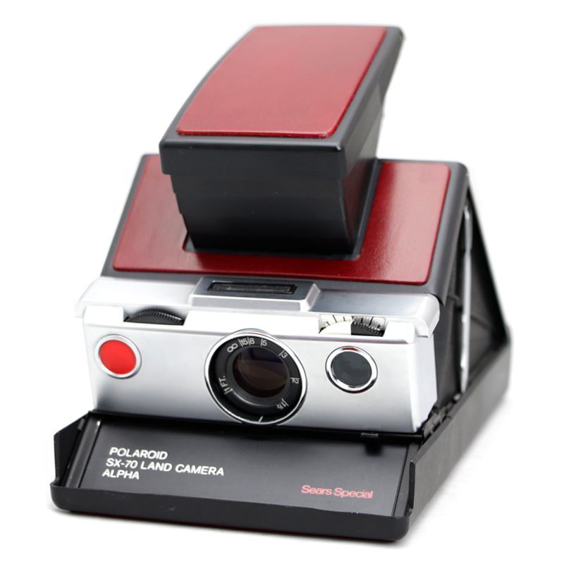 2020最新型 高品質 Polaroid SX-70 ALPHA Sears SP 感度切替改造品