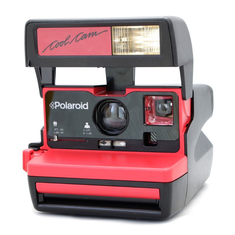 Cool Cam ポラロイドカメラ（レッド） - on and on shop