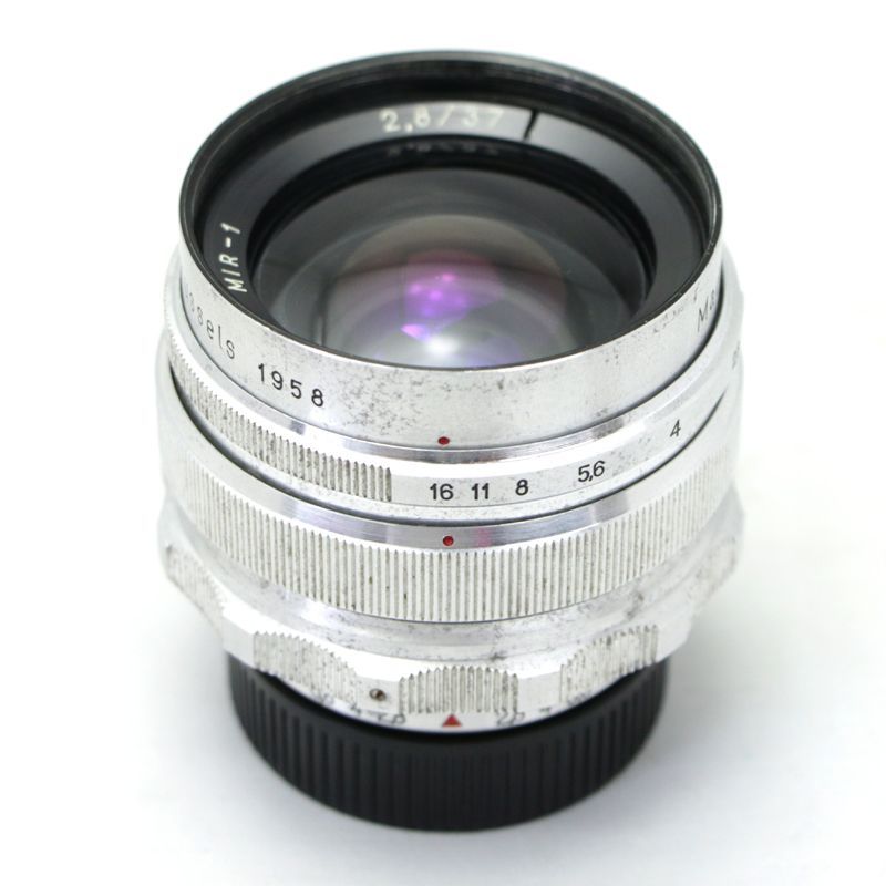 未使用品 Mir-1v 37mm f2.8 M42 FLEKTOGON オールドレンズ マクロ 単