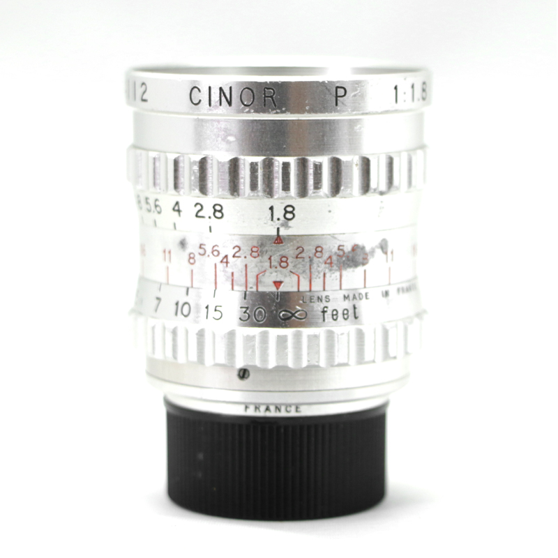 H] SOM BERTHIOT CINOR f=25mm 1:1.8 サンベルチ オシノール25mmf1.8 C