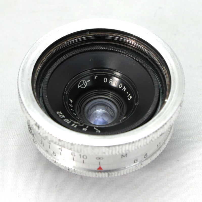 オールドレンズ※ORION-15 28mm/f6 Lマウント ケース付 オーバーホール