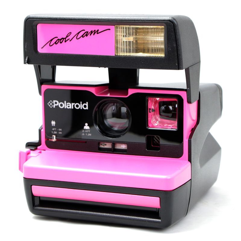 Cool Cam ポラロイドカメラ（ホットピンク） - on and on shop