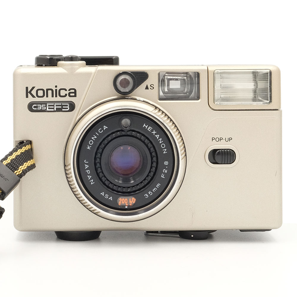 コニカ Konica C35 ￼EF3 コンパクトフィルムカメラ