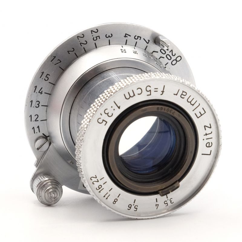Objectif pliable Leica Leitz Elmar 5 cm 50 mm f/3,5 SN 294127 pour LTM M39 V11 