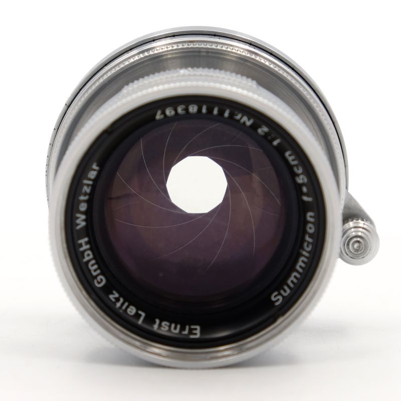 渋谷ロフト店］Leica (Ernst Leitz GmbH Wetzlar) Summicron 50mm/F2 ケース付  ｜オールドレンズ-L39マウントレンズ（オールドレンズ）｜on and on shop
