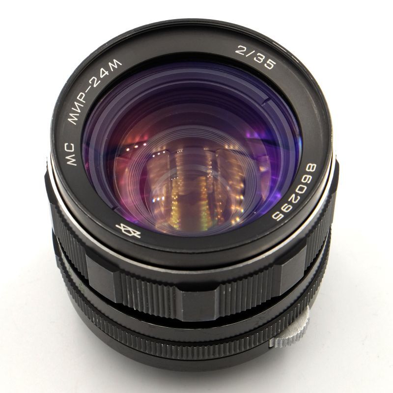 MC MIR-24H 35mm F2 ミール ロシアレンズ NIKONマウント 美品 送料