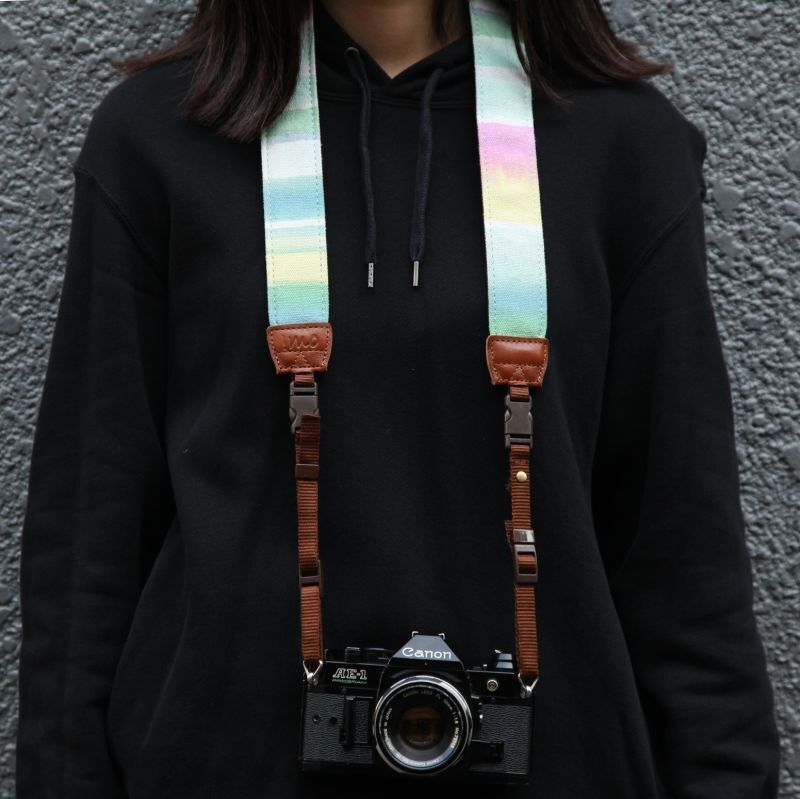 画像1: !MO CAMERA STRAP［Mint Popsicle］