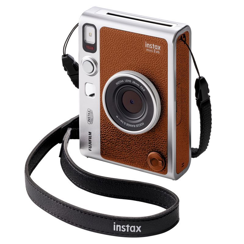 チェキ instax mini Evo BROWN（ブラウン）｜FUJI FILM-チェキ本体｜on