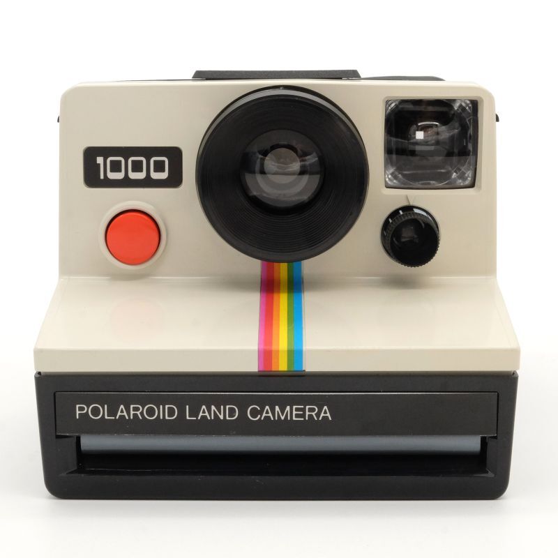 渋谷ロフト店］1000 ポラロイドカメラ［赤ボタン］｜POLAROID SX-70