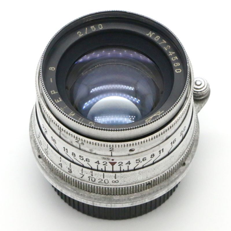 画像1: ［渋谷ロフト店］Jupiter-8 P シルバー (ヘリコイドレバー付き) 50mm/F2