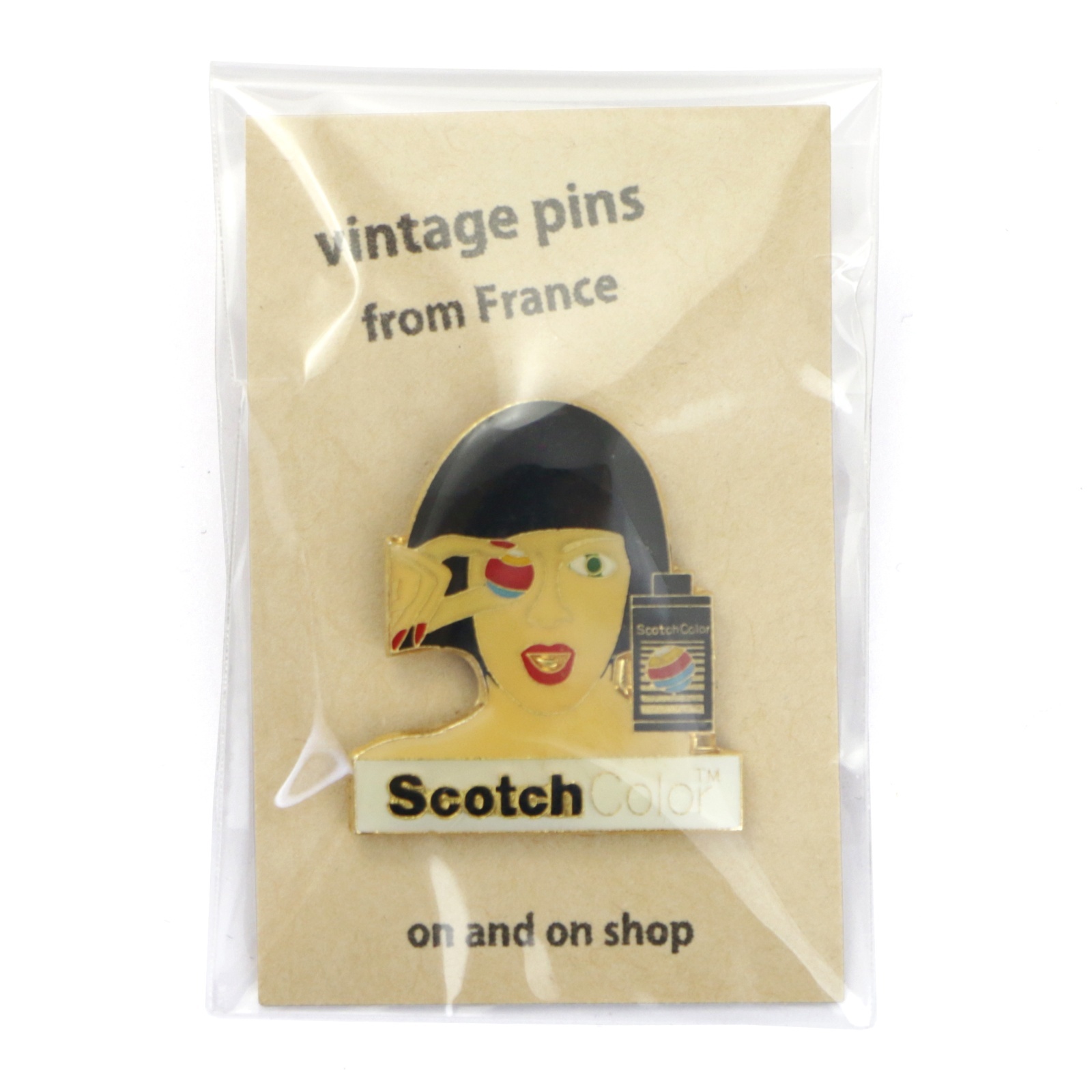 画像1: Scotch Color ピンバッジ