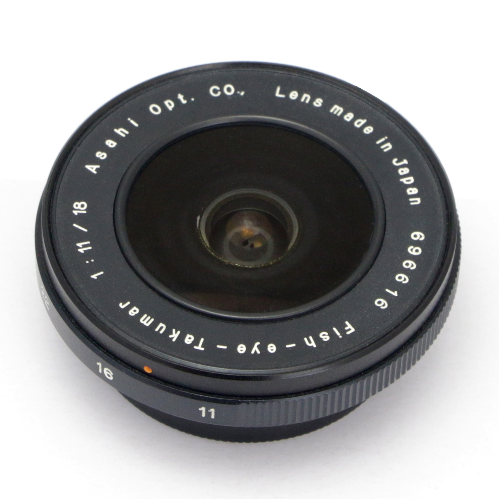 画像1: Asahi Opt. Co.,（旭光学工業） Super-Multi-Coated Fish-Eye-Takumar（タクマー）18mm/F11