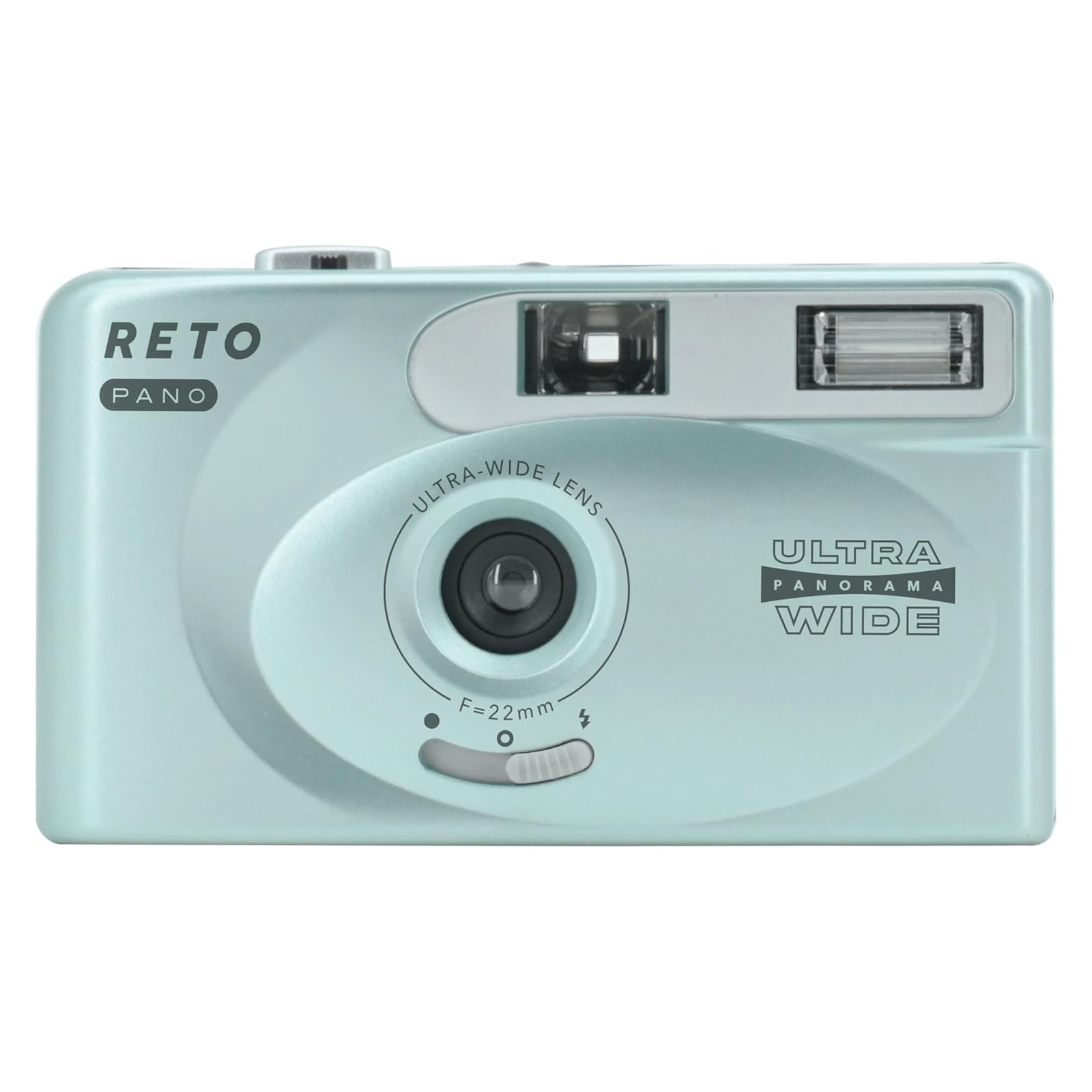 画像1: RETO（レト）PANO 35mmフィルムカメラ｜メタリックミント