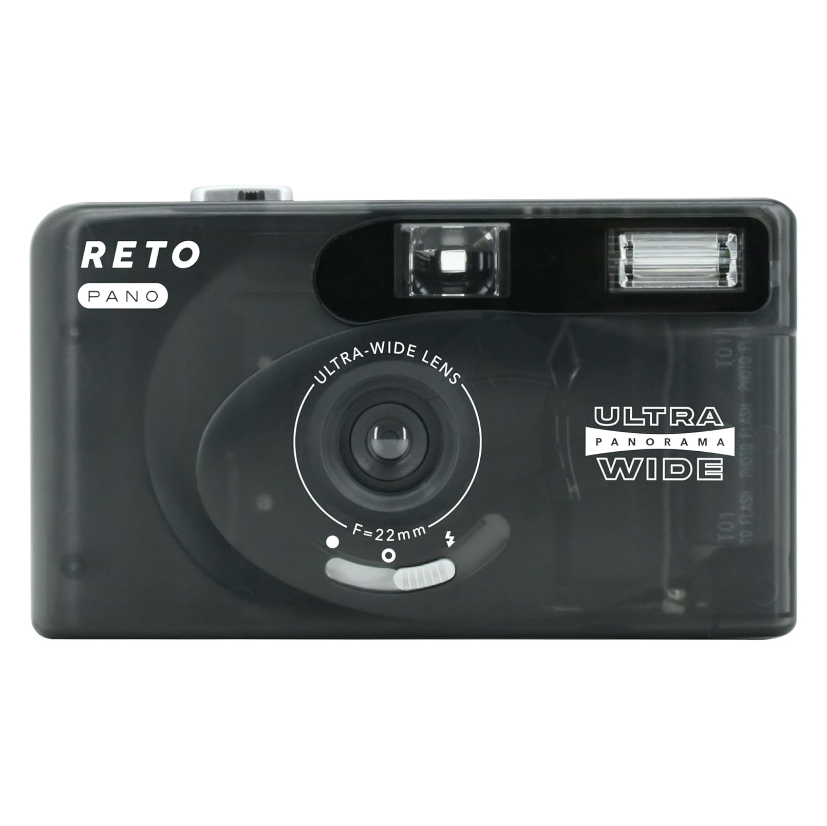 画像1: RETO（レト）PANO 35mmフィルムカメラ｜シアーブラック