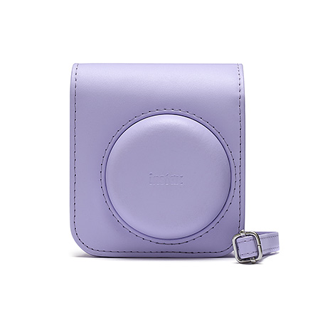 画像1: チェキ instax mini 12用 カメラケース（パープル）
