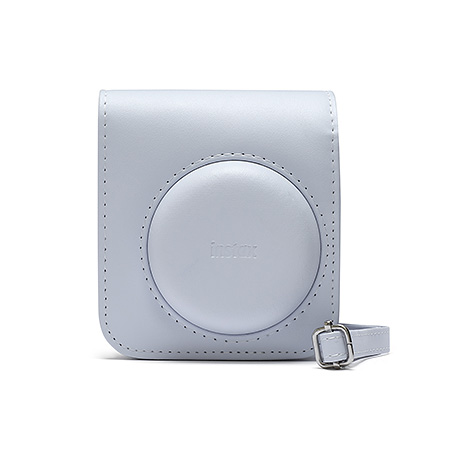 画像1: チェキ instax mini 12用 カメラケース（ホワイト）